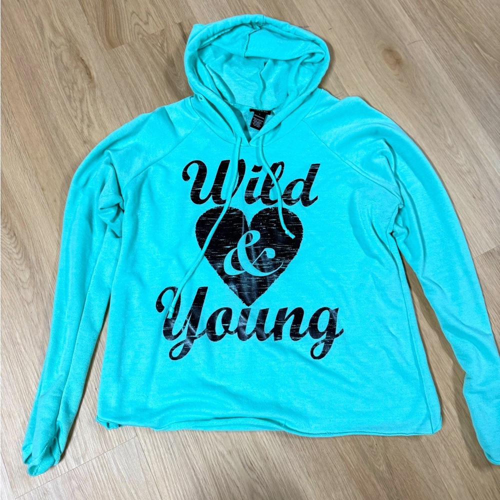 3/$12. Rue 21. Lightweight Hoodie. Size L.